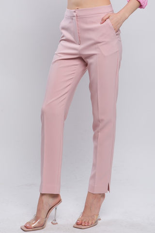 Solid Formal Blazer Pant Slacks