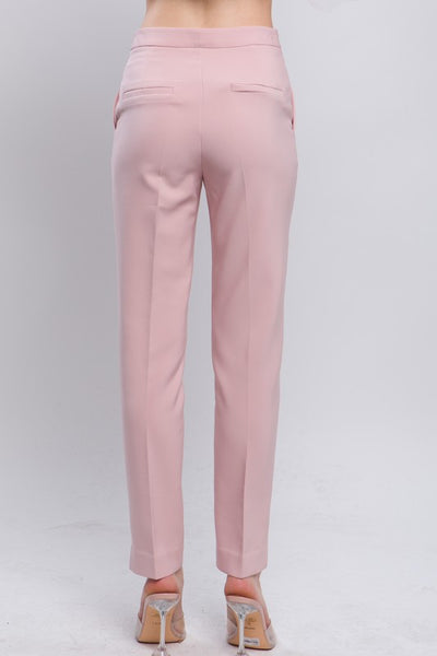 Solid Formal Blazer Pant Slacks