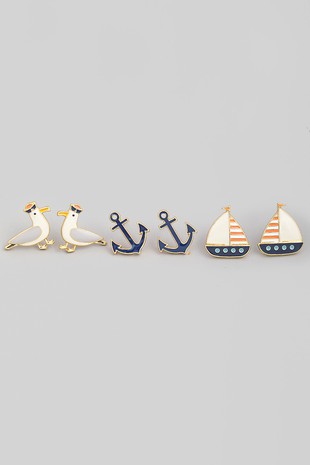 Theme Earrings Set.