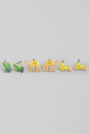 Theme Earrings Set.