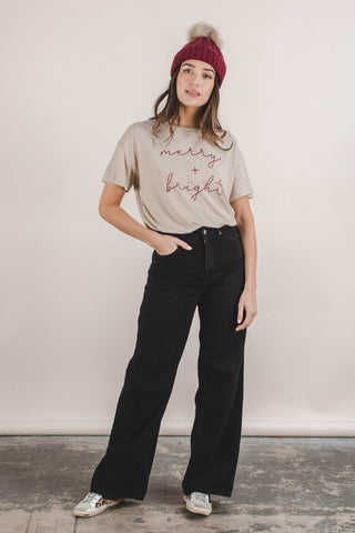 Merry and Bright Graphic Tee