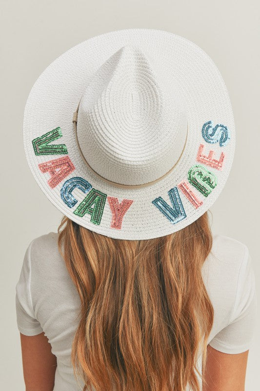 Vacay Panama Hat - Vacay Vibes