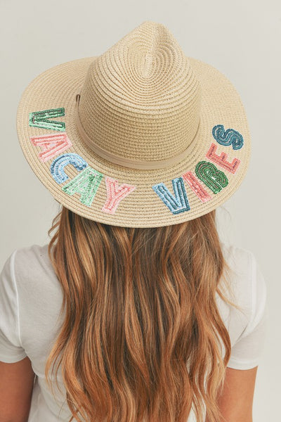 Vacay Panama Hat - Vacay Vibes