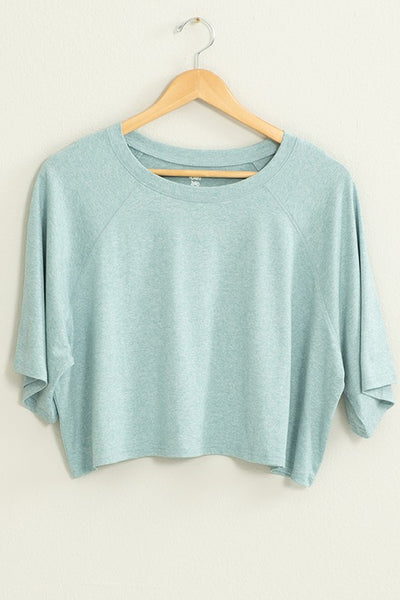 Round Lose Crop Tee