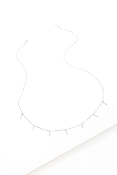 Tassel Bar Necklace