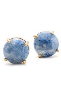 Stone Stud Earrings