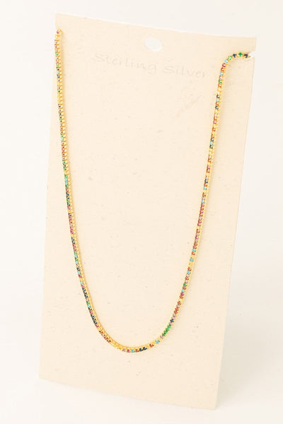 Pave Chain Necklace
