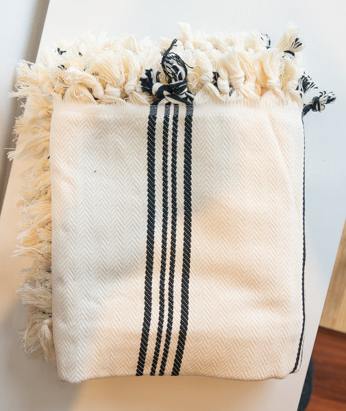 Henley Turkish Cotton Throw Blanket