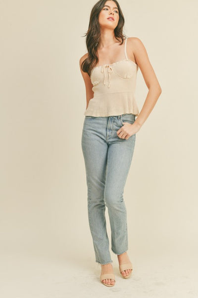 Sleeveless Knit Top