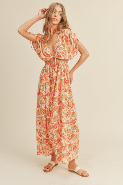 Cut Out Maxi Dress